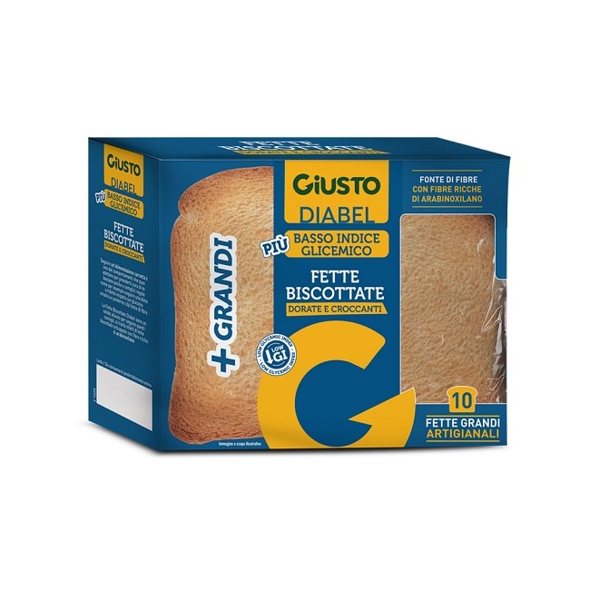 Giusto Diabel Fette Biscottate 150 G Nuova Ricetta