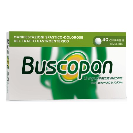 Buscopan 10 Mg Compresse Rivestite Buscopan 10 Mg Supposte N-butilbromuro Di Joscina