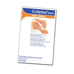 CUTIPLAST STERIL 10X8CM 5PZ