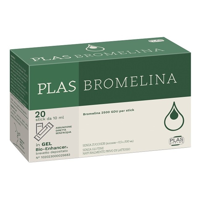 PLAS BROMELINA 20STICK PACK PLAS BROMELINA 20STICK PACK