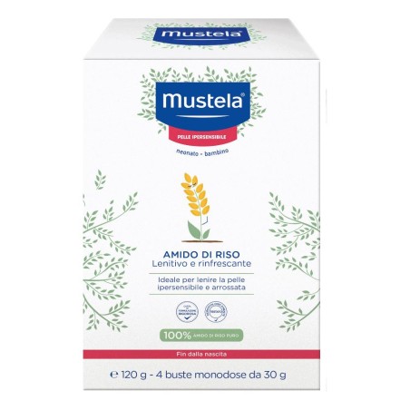 Mustela Amido Di Riso 4 Bustine Da 30 G
