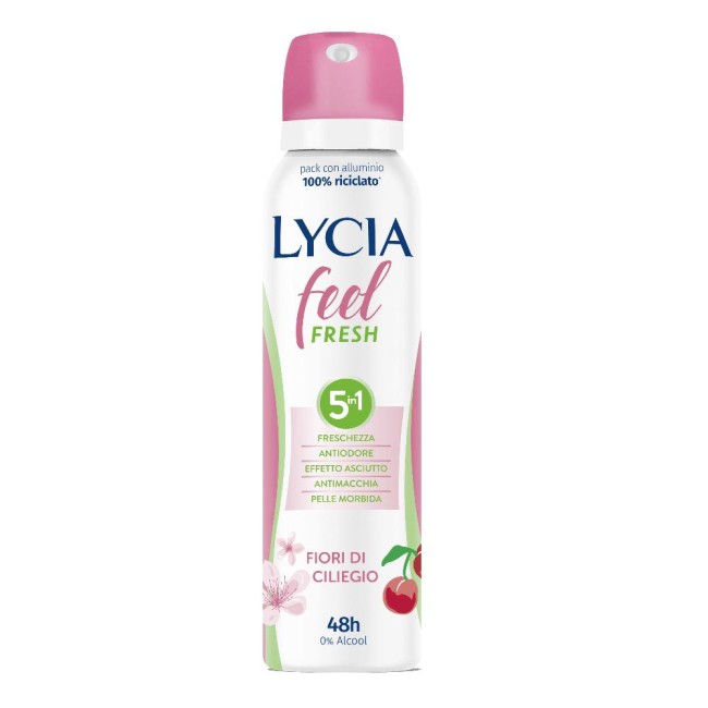 Lycia Deo Gas Feel Fresh Fiori Di Ciliegio 150 Ml