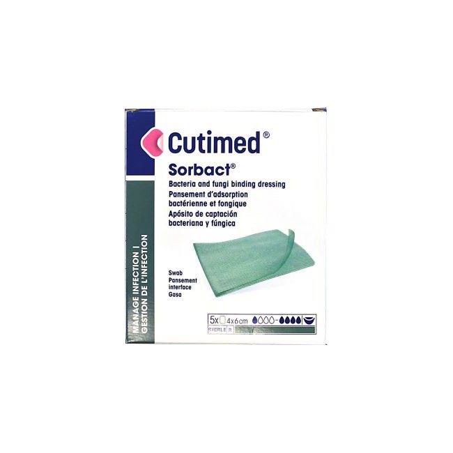 CUTIMED SORBACT MEDIC 4X6CM5PZ