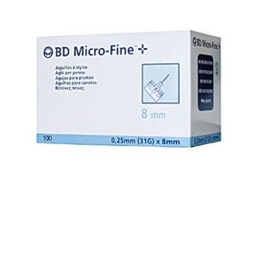 BD MICROFINE AGO G31 8MM 100PZ