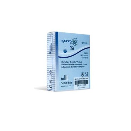 AQUACEL AG MEDIC 5X5CM 10PZ