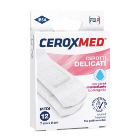 Cerotti Delicati Ceroxmed Medi 12 Pezzi