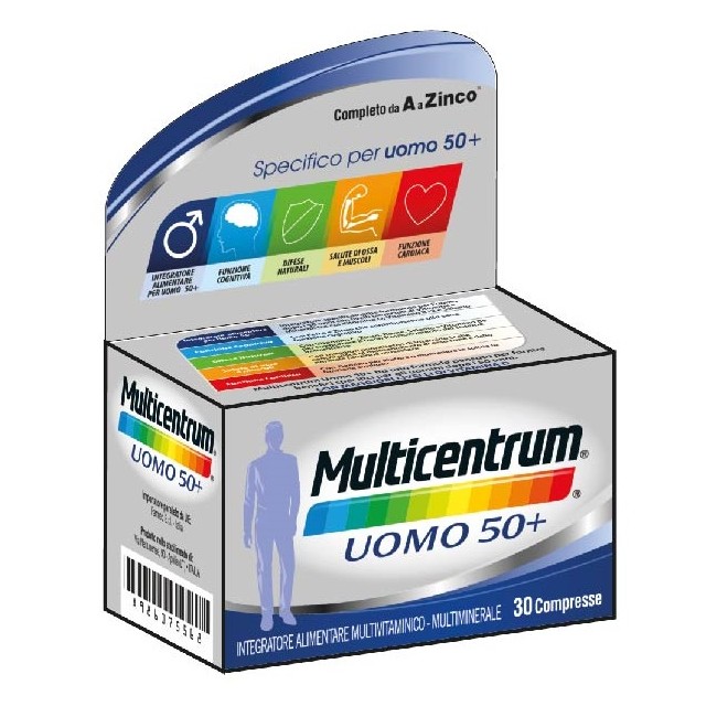 MULTICENTRUM UOMO 50+ 30CPR