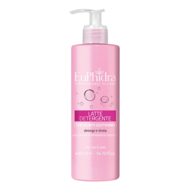 Euphidra Latte Detergente Struccante Quotidiano 400 Ml
