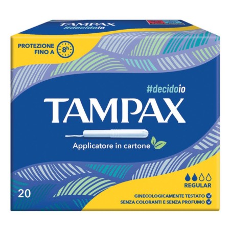 TAMPAX BLUE BOX REGULAR 20PZ TAMPAX BLUE BOX REGULAR 20PZ