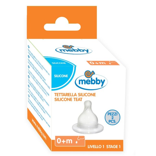 Mebby Tettarella Silicone Livello 2 2 Pezzi