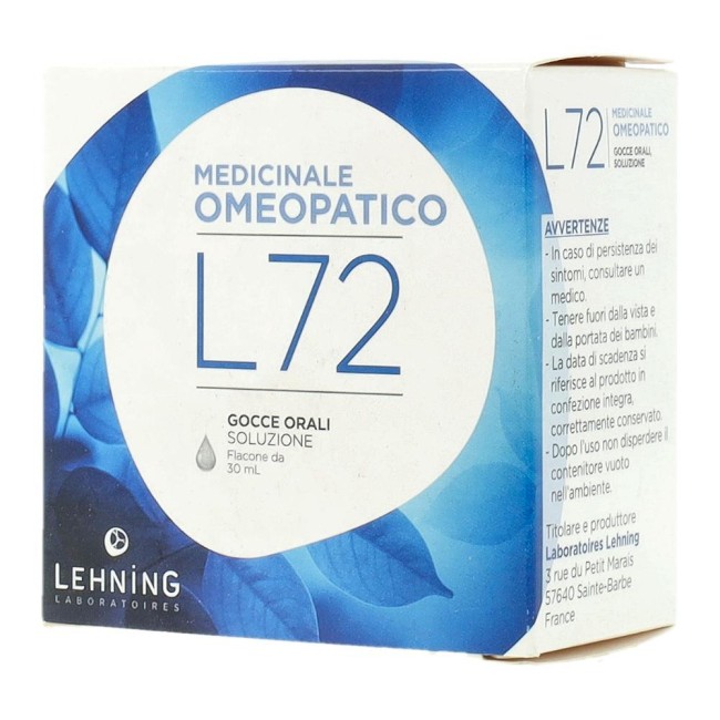 Lehning L72 Gocce 30 Ml