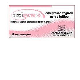 ACIGEN 4 COMPRESSE VAG 8PZ