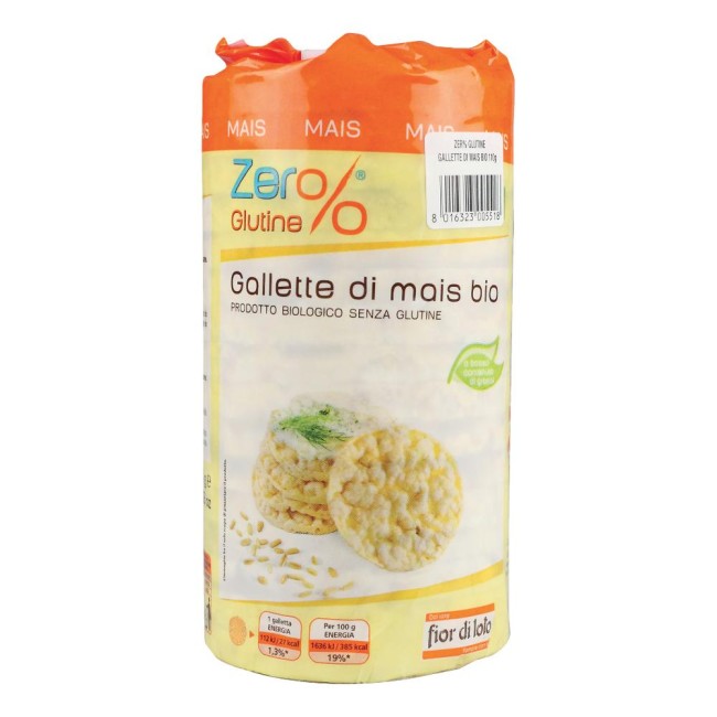 ZER% GLUTINE GALLETTE MAIS BIO