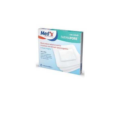 MEDS PORE MEDIC 10X12CM 5PZ
