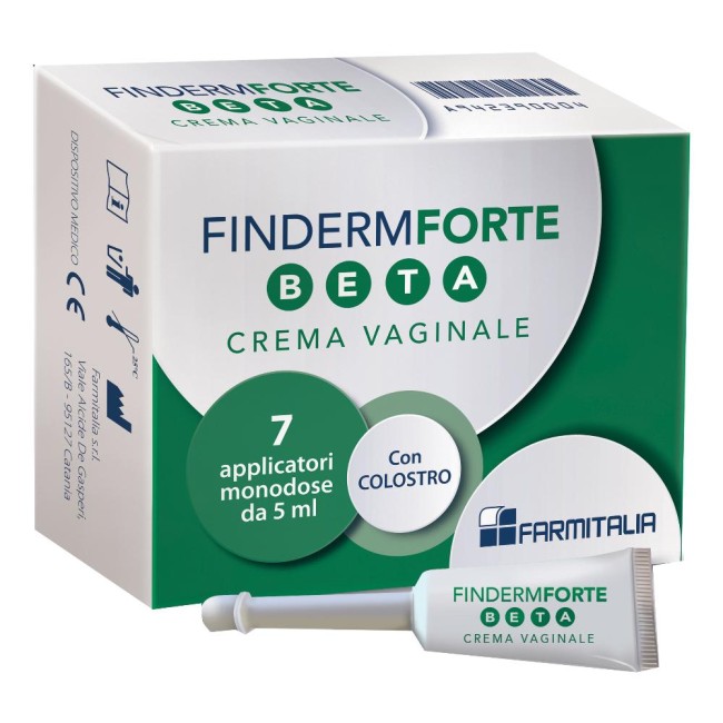 Finderm Forte Beta Crema Vaginale 7 Applicatori Monouso 5 G