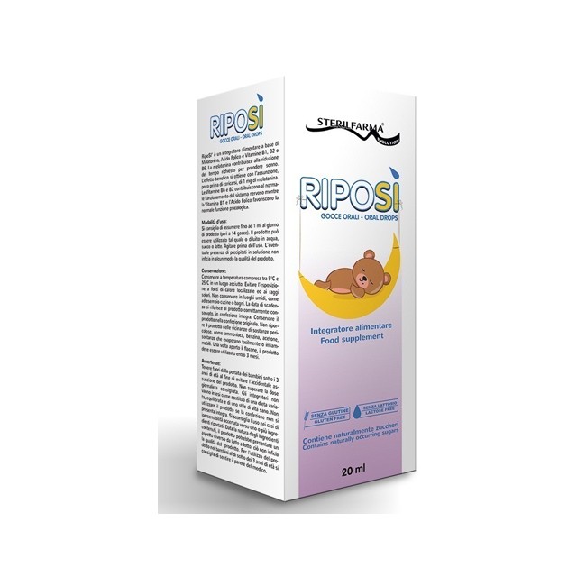 RIPOSI' NOTTE GOCCE ORALI 20ML