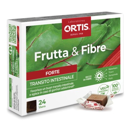 FRUTTA & FIBRE FORTE 24CUBETTI FRUTTA & FIBRE FORTE 24CUBETTI