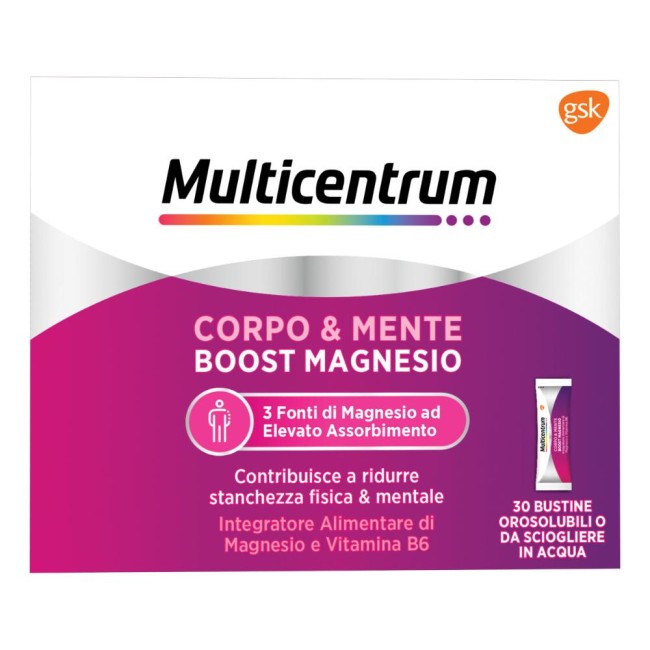 Multicentrum Boost Magnesio 30 Bustine