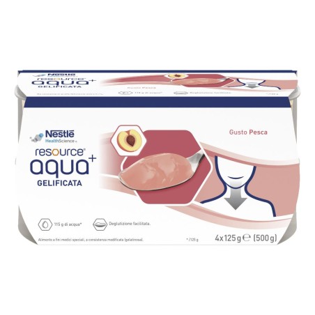 RESOURCE AQUA+PEACH 4X125G RESOURCE AQUA+PEACH 4X125G