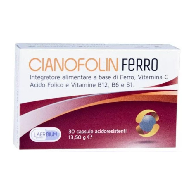 CIANOFOLIN FERRO 30CPS