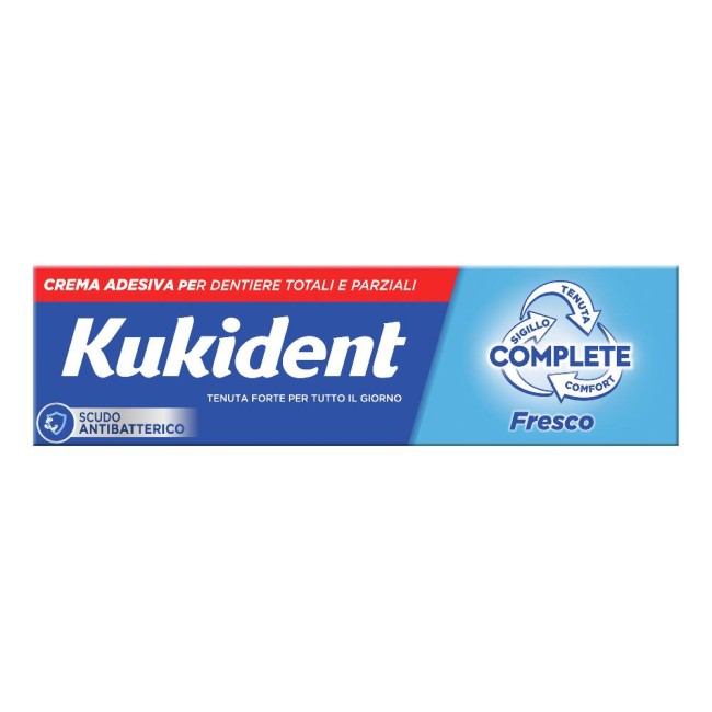 Kukident Fresco Crema Adesiva Dentiere 40 G