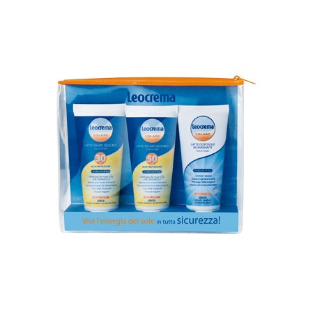 LEOCREMA TAVEL KIT SOLARI 3PZ