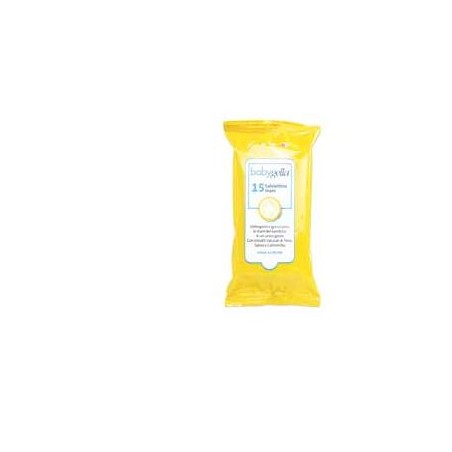 BABYGELLA SALV DET MANI 15PZ