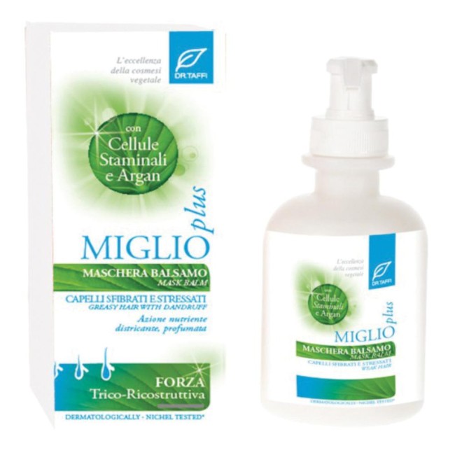 Dr Taffi Maschera Balsamo Nutriente Bio 250 Ml Miglio Plus