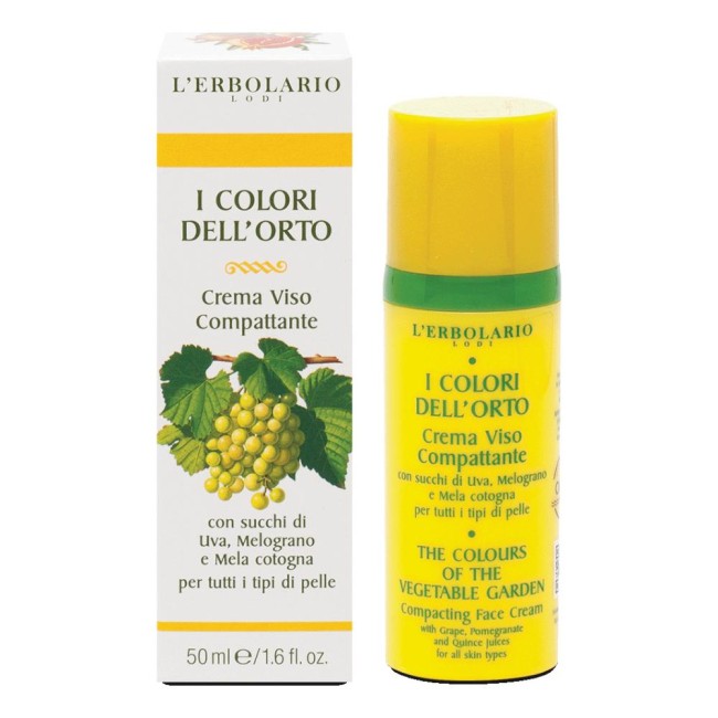I Colori Dell'orto Giallo Crema Viso Compattante 50 Ml