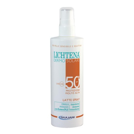 Lichtena Dermosol Latte Spray Spf 50+ Per Bambini 200 Ml