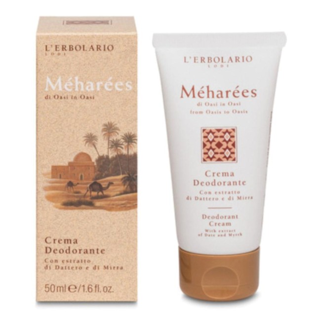 Meharees Crema Deodorante Con Estratto Di Dattero E Mirra 50 Ml