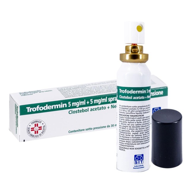 TROFODERMIN*SPR CUT 30ML 5%+5%
