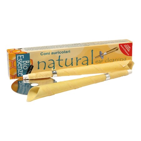 Bio Essenze Coni Auricolari Natural Ear Cleaning 2 Pezzi