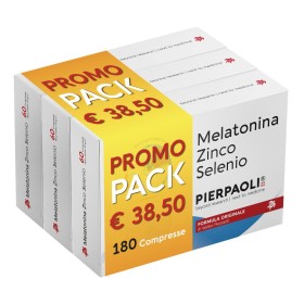 Melatonina Zinco Selenio Pierpaoli Promo Pack 3 Pezzi