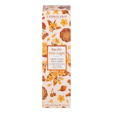 Bacche Fiori Legni Crema Fluida Corpo 200 Ml