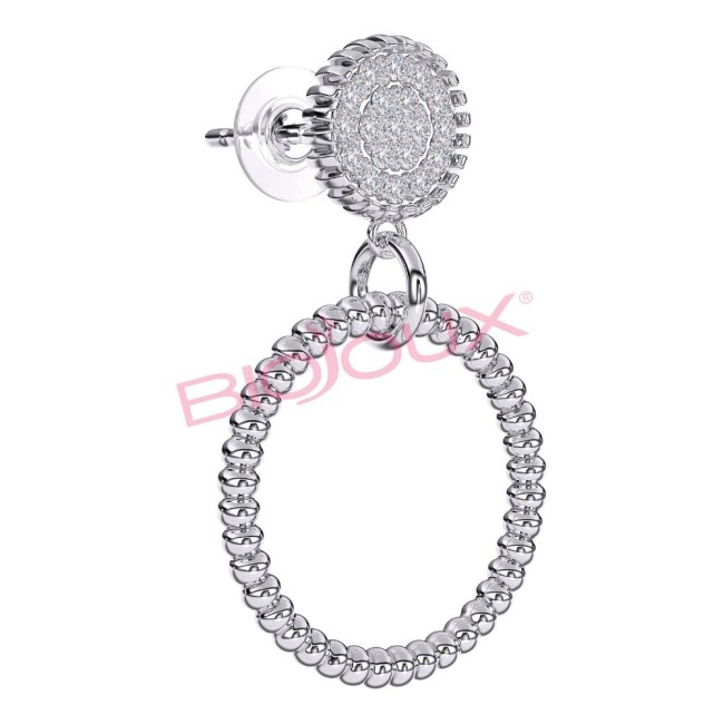 Bjt233 Orecchini Miami Pend Stainless Steel