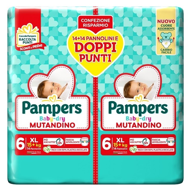 PAMPERS BD MUT DUO DWCT XL28PZ