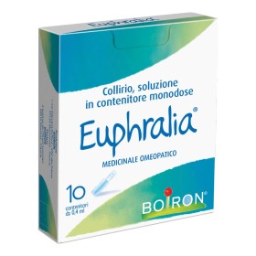 Euphralia Collirio, Soluzione In Contenitore Monodose Sodio Cloruro 0,9%, Acqua Depurata.