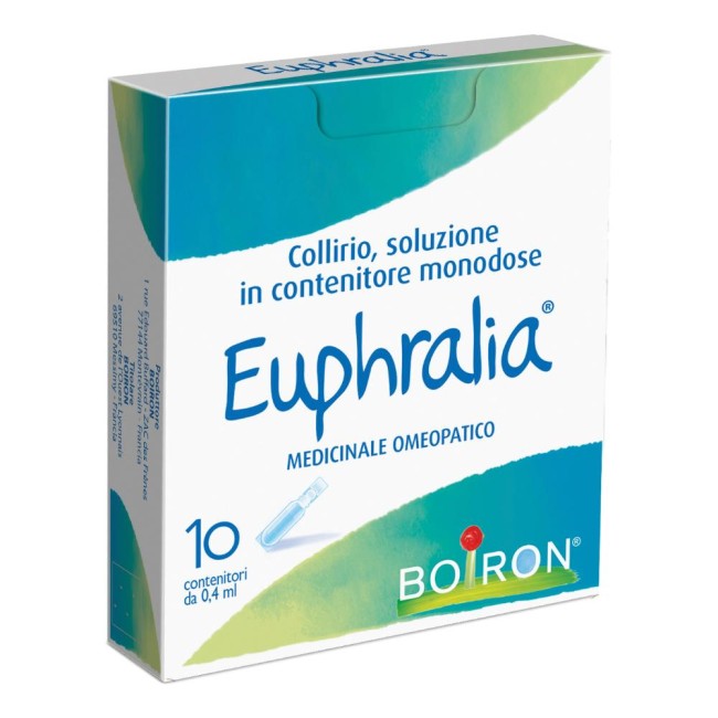 Euphralia Collirio, Soluzione In Contenitore Monodose Sodio Cloruro 0,9%, Acqua Depurata.