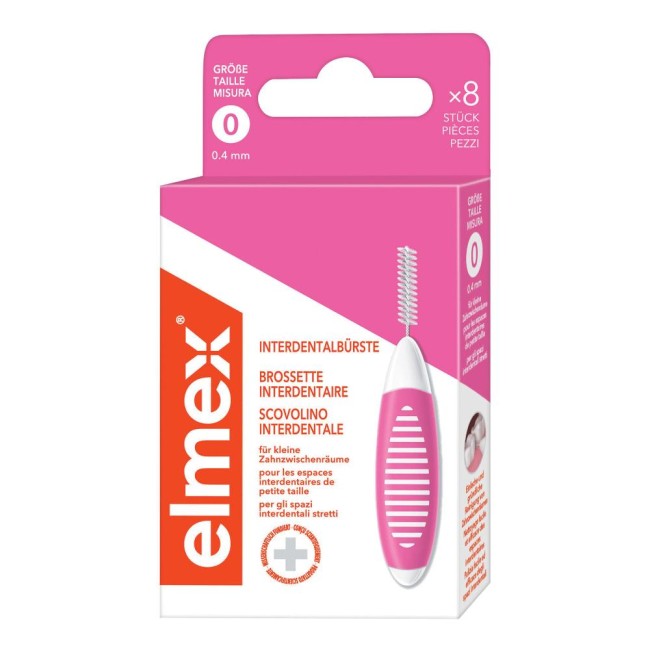 ELMEX INTERDENTAL BRUSH PINK