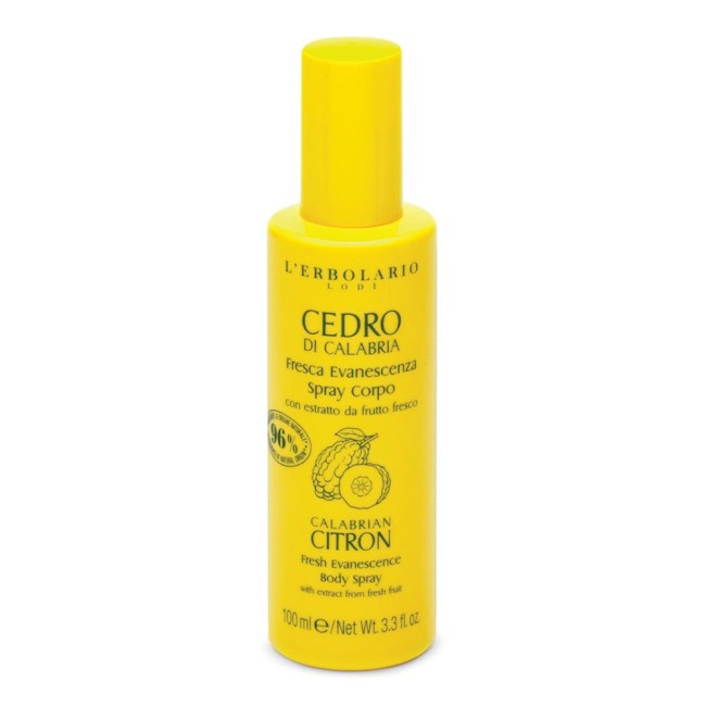 Cedro Di Calabria Fresca Evanescenza Spray Corpo 100 Ml