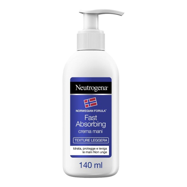 Neutrogena Crema Mani Assorbimento Rapido 140 Ml