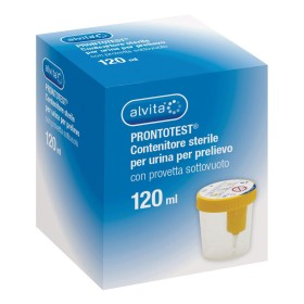 Contenitore Urine Alvita Prontotest Prelievo Sottovuoto 120 Ml 1 Pezzo