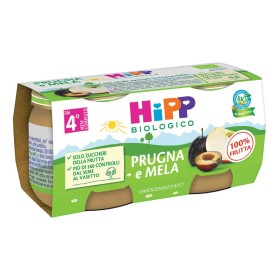 Hipp Bio Omogeneizzato Prugna E Mela 2 X 80 G