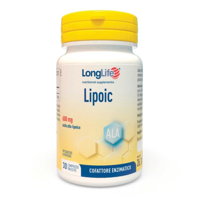 LONGLIFE LIPOIC 30CPR