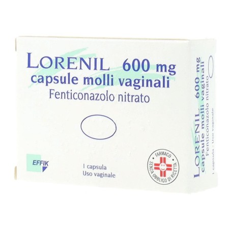 LORENIL*1CPS MOLLI VAG 600MG