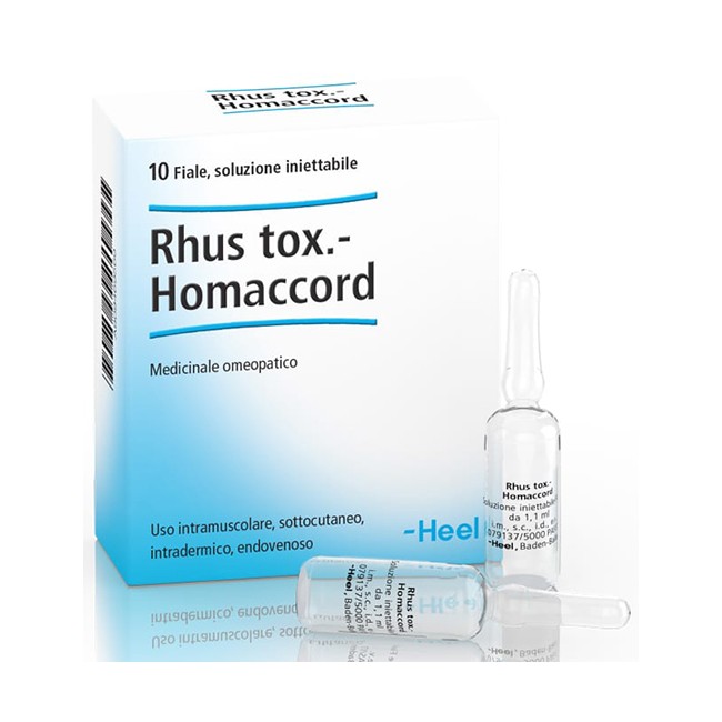 RHUS TOX HOMAC 10F 1,1ML HEEL