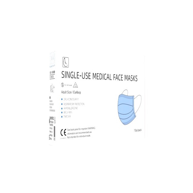 MASCHERINA CHIR ADULTO 10PZ