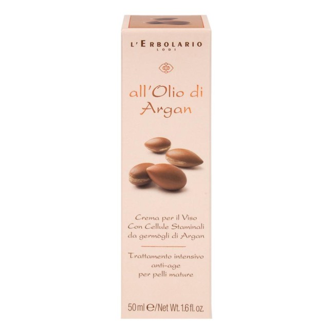 Argan Crema Viso Con Cellule Staminali Da Germogli Di Argan Trattamento Intensivo Antiage 50 Ml
