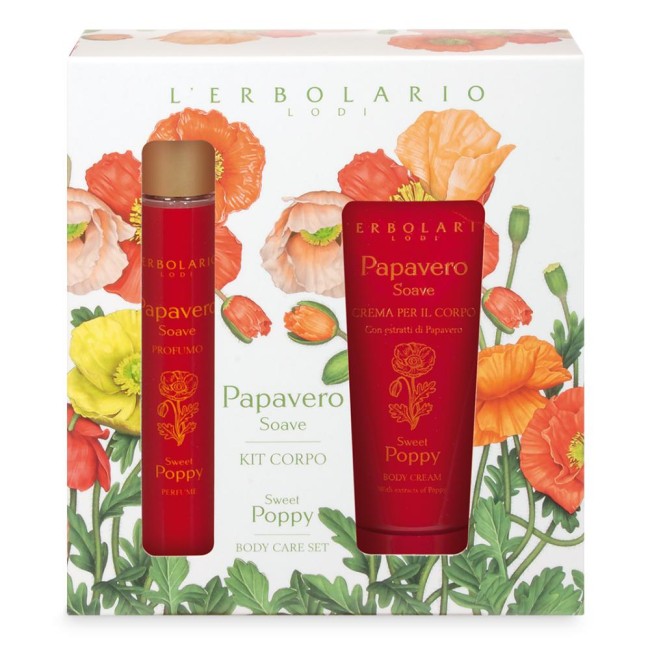 Papavero Soave Kit Festa Mamma 2021 Profumo 15 Ml + Crema Corpo 75 Ml